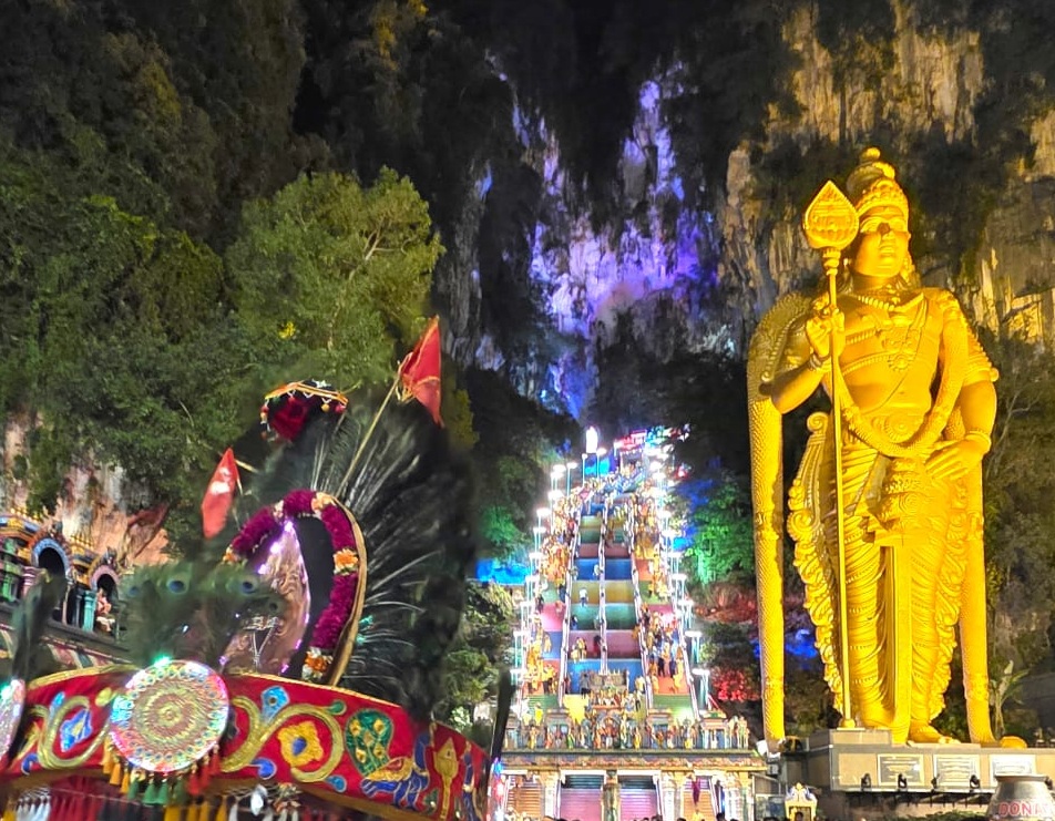 Where steps become prayers: Thaipusam at Batu Caves
