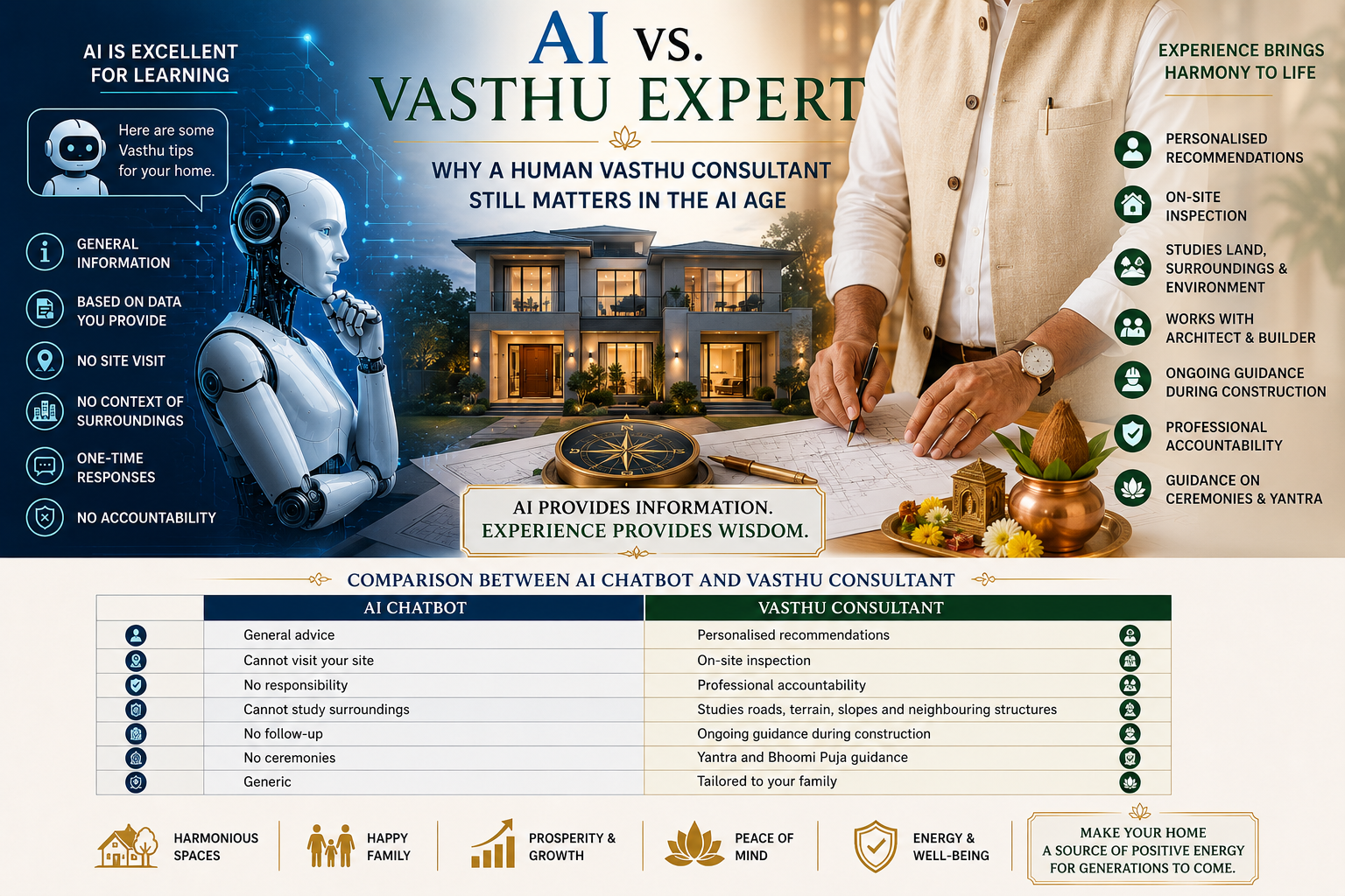 Why a Human Vasthu Consultant Still Matters in the AI Age