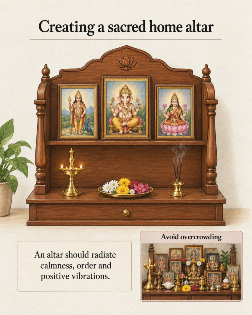 Creating a simple and sacred home altar